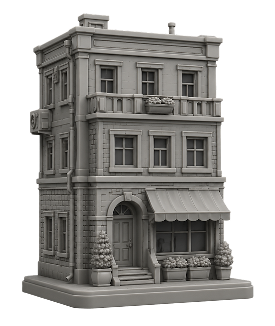 3D building model