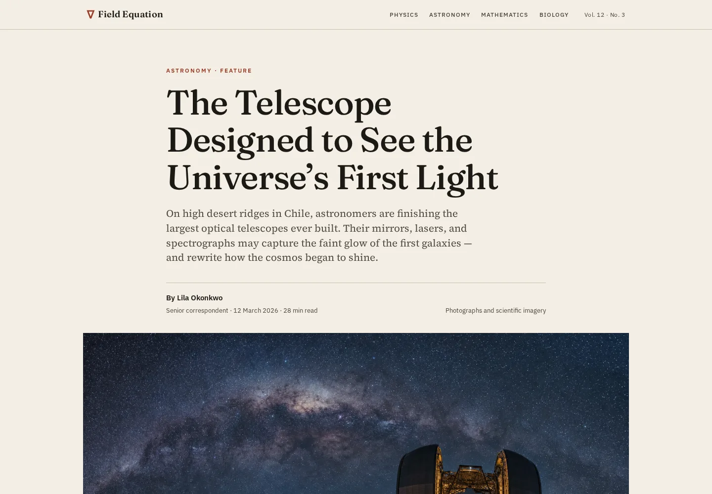 Grok 4.6 design for Science Publication